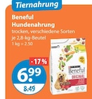 Beneful Hundenahrung Angebote von Purina bei V-Markt Augsburg für 6,99 €