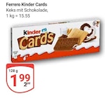 Kinder Cards im Angebot bei GLOBUS in Jena Kinder Cards Angebote von Ferrero bei GLOBUS Jena für 1,99 €