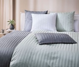 Satin-Bettwäsche-Garnitur „Dobby“, ca. 135 x 200 und 80 x 80 cm von Novel im aktuellen XXXLutz Möbelhäuser Prospekt für 9,99 €