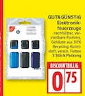 Elektronikfeuerzeuge von Gut&Günstig im aktuellen EDEKA Prospekt