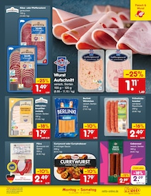 Mettwurst im Netto Marken-Discount Prospekt "Aktuelle Angebote" mit 68 Seiten (Köln)