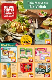Aktueller REWE Prospekt mit Bier, "Dein Markt", Seite 1