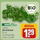Gruener Spargel im REWE Prospekt Bio Feldsalat von REWE Bio im aktuellen REWE Prospekt für 1,29 €