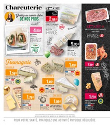 Prix et réduction Fromage dans le prospectus Supermarchés Match en cours Offre Fromage dans le catalogue Supermarchés Match du moment à la page 4