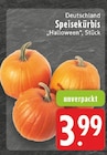 Aktuelles Speisekürbis Halloween Angebot bei EDEKA in Recklinghausen ab 3,99 €