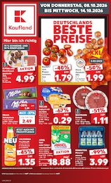 Kaufland Prospekt für Camburg: "Hier bin ich richtig", 70 Seiten, 08.10.2026 - 14.10.2026