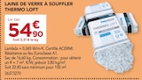 Gedimat Gestel - Promo Laine de verre à souffler Thermo Loft Promo Laine de verre à souffler Thermo Loft à 54,90 € dans le catalogue Gedimat à Gestel