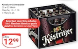 Schwarzbier im Angebot bei GLOBUS in Wiesbaden Schwarzbier Angebote von Köstritzer bei GLOBUS Wiesbaden für 12,99 €