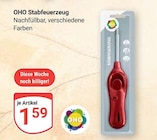 Stabfeuerzeug Angebote von OHO bei GLOBUS Neubrandenburg für 1,59 €