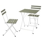 Tisch+2 Stühle/außen weiß/grün von TÄRNÖ im aktuellen IKEA Prospekt für 75,99 €