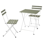 Tisch+2 Stühle/außen weiß/grün im IKEA Prospekt Tisch+2 Stühle/außen weiß/grün von TÄRNÖ im aktuellen IKEA Prospekt für 75,99 €