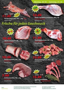 Lamm im aktuellen Hepsi Markt Prospekt (Moers) Lamm im Hepsi Markt Prospekt "IHR TÜRKISCHER SUPERMARKT" mit 12 Seiten (Moers)
