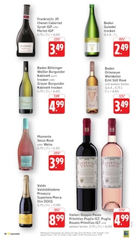 Bier im EDEKA Prospekt "Aktuelle Angebote" mit 55 Seiten (Lörrach)