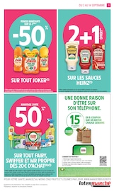 Promos Saucisse dans le catalogue "LA RENTRÉE C'EST NUL ALORS ON VOUS LA REMBOURSE" de Intermarché à la page 3 Promos Saucisse dans le catalogue "LA RENTRÉE C'EST NUL ALORS ON VOUS LA REMBOURSE" de Intermarché à la page 3