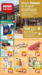 REWE Prospekt für Hannover mit 16 Seiten REWE Prospekt "Dein Markt" für Hannover, 16 Seiten, 11.08.2025 - 16.08.2025