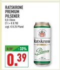 Aktuelles Premium Pilsener Angebot bei Marktkauf in Hürth ab 0,39 €