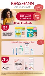 Rossmann Prospekt für Waldbröl mit 6 Seiten Rossmann Prospekt für Waldbröl: "Online exklusive Angebote", 6 Seiten, 13.01.2025 - 24.01.2025