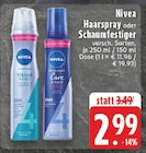 Haarspray Volume & Hold im Angebot bei E center in Menden Haarspray Volume & Hold Angebote von Nivea bei E center Menden für 2,99 €