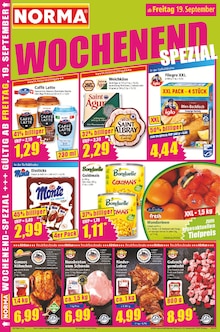 Norma Prospekt der aktuellen Woche, gĂĽltig von 15.09.2025 bis 20.09.2025 Aktueller Norma Prospekt "Mehr fĂĽrs Geld" mit 20 Seiten