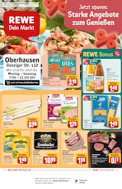 REWE Discounter Prospekt der aktuellen Woche mit 30 Seiten, gültig von 18.05.2026 bis 23.05.2026, in Oberhausen und Umgebung Aktueller REWE Discounter Prospekt in Oberhausen und Umgebung, "Dein Markt" mit 30 Seiten, 18.05.2026 - 23.05.2026