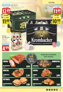 Bier im EDEKA Prospekt "Aktuelle Angebote" mit 28 Seiten (Wesel)