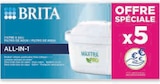 Pack 5 filtres a eau maxtra pro all in 1 - Brita en promo chez Super U Pack 5 filtres a eau maxtra pro all in 1 - Brita dans le catalogue Super U