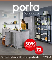 Möbel & Einrichtung Prospekt von porta Möbel porta Möbel Prospekt: KÜCHENWELT, 8 Seiten, 02.05.2022 - 29.05.2022