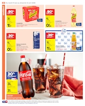 Promos Coca-Cola dans le catalogue "Carrefour Market" de Carrefour Market Coca-Cola en promo dans le catalogue Carrefour Market à la page 28