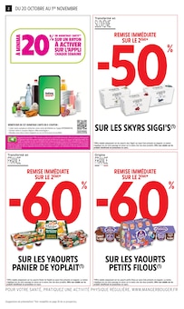 Catalogue Intermarché Hyper à Agen cette semaine, valable du 20/10/2026 au 01/11/2026 Prospectus Intermarché Hyper à Agen, "-60% DE REMISE IMMÉDIATE SUR LE 2ÈME", 48 pages de promos valables du 20/10/2026 au 01/11/2026