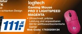 Gaming Mouse PRO 2 LIGHTSPEED MAGENTA bei expert im Holzminden Prospekt für 111,00 €