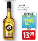 Aktuelles Licor 43 Angebot bei EDEKA in Darmstadt ab 12,99 €