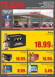 Tankstellen Prospekt von RAN in Biberach Aktueller RAN Tankstellen Prospekt für Biberach: RAN mit 2} Seiten, 01.09.2026 - 15.09.2026