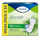 Protections hygiéniques pour fuites urinaires "Mega Pack" - TENA DISCREET en promo à 7,99 € chez Carrefour Protections hygiéniques pour fuites urinaires "Mega Pack" - TENA DISCREET dans le catalogue Carrefour