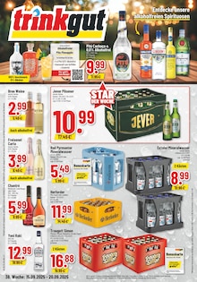 Schnaps im Trinkgut Prospekt "Aktuelle Angebote" mit 6 Seiten (Hannover)