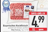 Bayerisches Hackfleisch von  im aktuellen EDEKA Prospekt für 4,99 €