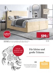 Boxspringbett im Polstermöbel Fischer Prospekt "DEUTSCHLANDS BESTER FISCHER PREIS" auf Seite 6