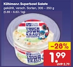 Superbowl Salate von Kühlmann im aktuellen Netto Marken-Discount Prospekt