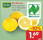 Bio Zitronen von BioBio im aktuellen Netto Marken-Discount Prospekt für 1,69 €