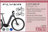 E-City-Bike 28” Gotour 7.23 Angebote von Flyer bei Zweiradcenter Markgraf & Linn GmbH Bochum für 3.799,00 €