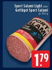 Aktuelle Wurst Angebote bei EDEKA in Mönchengladbach Aktuelles Sport Salami Light Angebot bei EDEKA in Mönchengladbach ab 1,79 €
