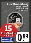 Hundenahrung Angebote von Cesar bei E center Kleve für 0,89 €