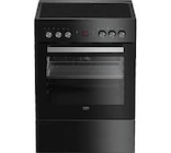 Cuisinière vitrocéramique Beko FSM6730SBCS vapeur - Beko dans le catalogue Darty