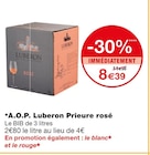 A.O.P. Luberon Prieure rosé dans le catalogue Monoprix