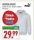 HERREN HOODIE im Angebot bei Marktkauf in Wesel HERREN HOODIE Angebote von Puma bei Marktkauf Wesel für 29,99 €