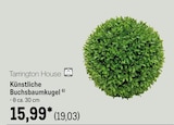 Künstliche Buchsbaumkugel im Angebot bei METRO in Friedrichshafen Künstliche Buchsbaumkugel Angebote von Tarrington House bei METRO Friedrichshafen für 19,03 €