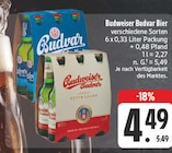 Original Czech Lager Angebote von Budweiser Budvar bei EDEKA Fürth für 4,49 €