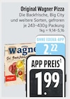 Original Wagner Pizza Angebote von Wagner bei E xpress München für 1,99 €