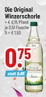 Die Original Winzerschorle bei Trinkgut im Prospekt "" für 0,75 €