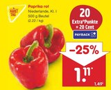 Aktuelles Paprika rot Angebot bei Netto Marken-Discount in Osnabrück ab 1,11 €