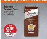 Espresso Casa von Segafredo im aktuellen V-Markt Prospekt für 9,99 €